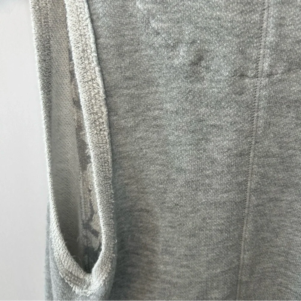 Saturday Sunday from Anthropologie Gray Draped Jacquard Sweater Vest, Medium